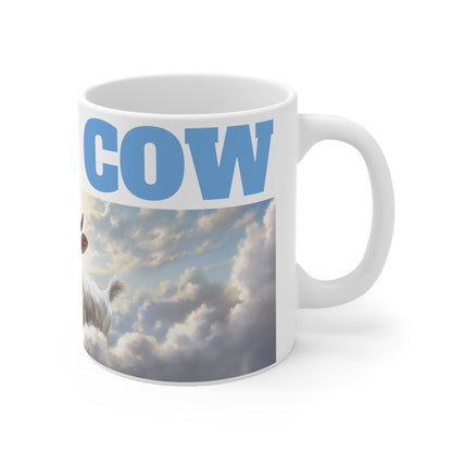 Affordable Museum Quality Poster / Print, Posterb.comifllucial HOLLY COW MUG, Original Art By ifllucial.White ceramic
11 oz (0.33 l)
Rounded corners
C-handle
Lead and BPA-freeMug